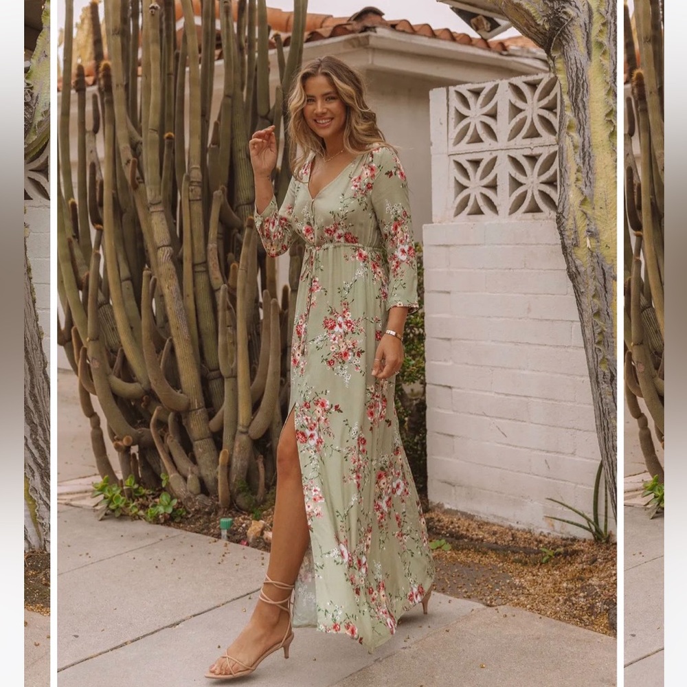 KAVITA FLORAL MAXI DRESS